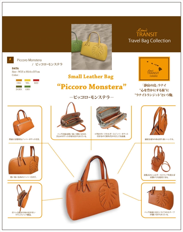 Linea :Piccolo Monstera | AQUA BLU - Hawaii