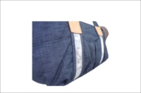 6 Maria Denim SHOULDER Mini - AQUA BLU - Hawaii